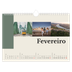 Calendário A4 horizontal — Vistas do mundo [Fevereiro]