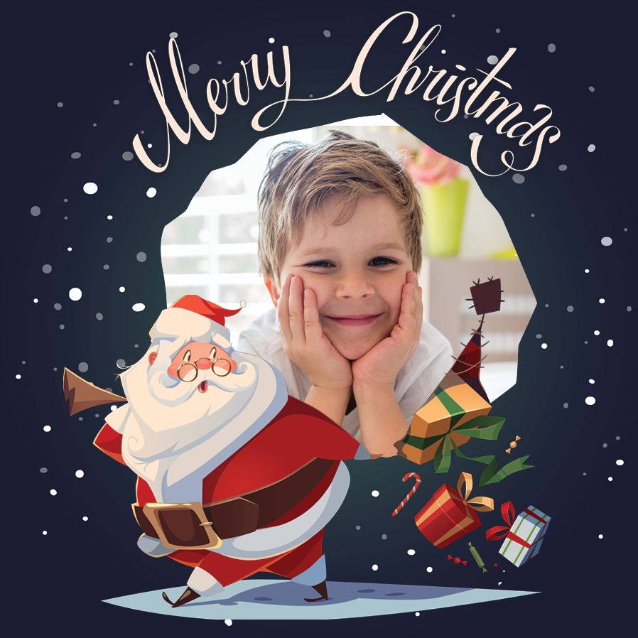 Cartões — As prendas do Pai Natal