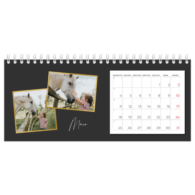 Calendários de mesa — Tantas recordações [capa]