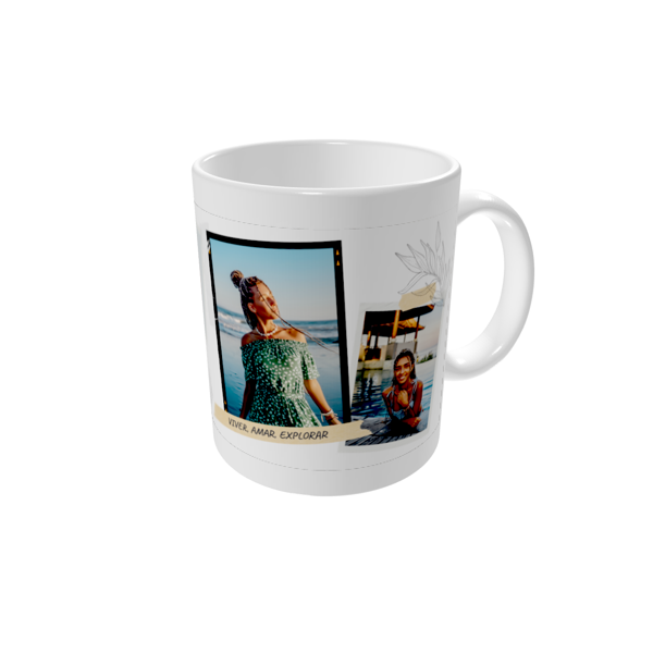 Canecas personalizadas — Estilo de álbum de recortes