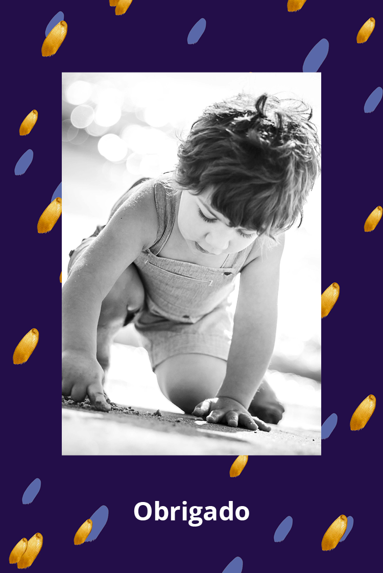 Cartões de agradecimento — Manchas de tinta