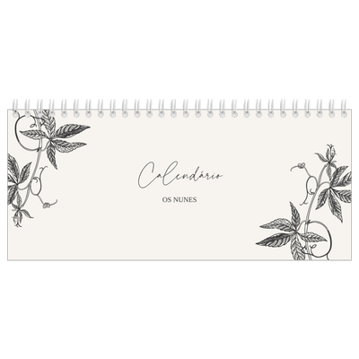 Calendários de mesa — Tinta e hera [capa]