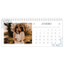 Calendários de mesa — Floral elegante [Janeiro]