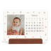Calendário de mesa com suporte em madeira - horizontal  — Felicidade de cereja [Março]