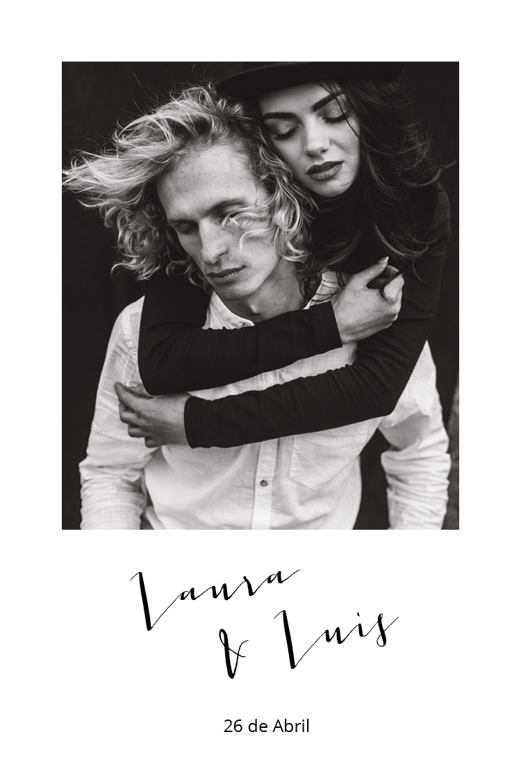 Convites — Preto e branco