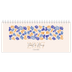 Calendários de mesa — Coral minimalista [capa]