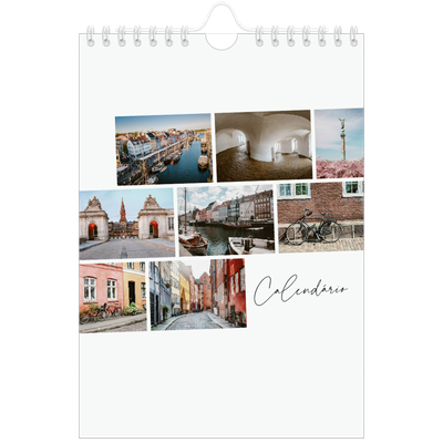 Calendário A5 — Férias na cidade [capa]