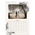 Calendário fotográfico A4 — Tinta e hera [Março]