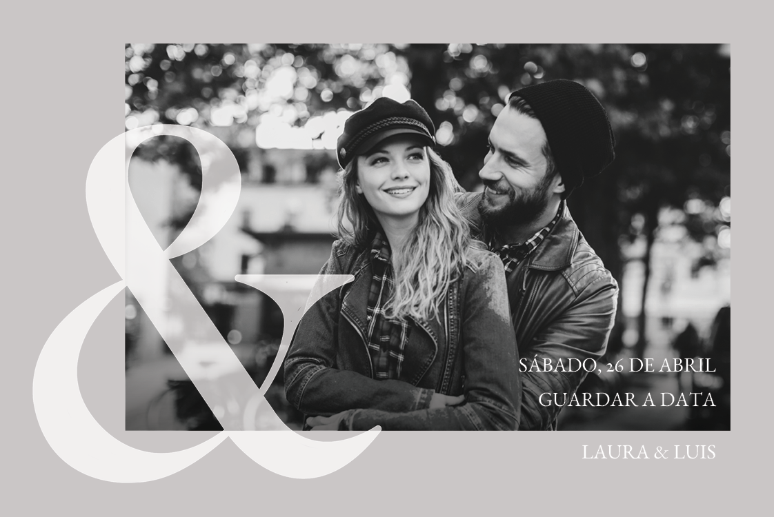 Save the date — E comercial