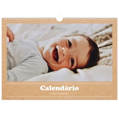 Calendário A3 Horizontal — O editorial deste ano [capa]
