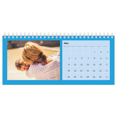 Calendários de mesa — Brilhante e arrojado [capa]