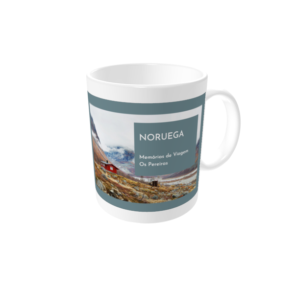 Canecas personalizadas — Tons de viagem - Noruega