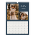 Calendário fotográfico A4 — Ardósia e serifas [Janeiro]