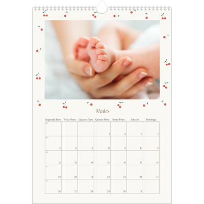 Calendário A3 — Felicidade de cereja [capa]