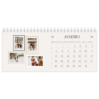 Calendário de Fotografias de Mesa — Galeria de fotografias de parede