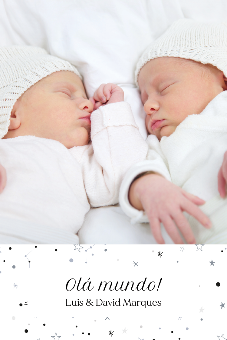 Convites — Poeira estelar mágica