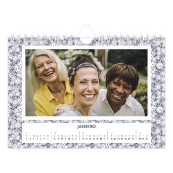 Calendário de Fotografias A5 Paisagem — Florescer
