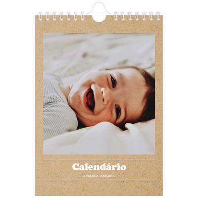 Calendário A5 — O editorial deste ano [capa]