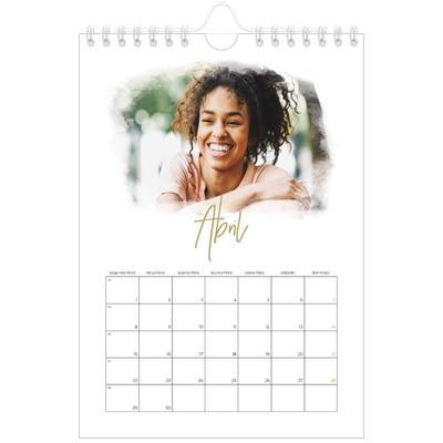 Calendário A5 — Efeitos fotográficos [Abril]