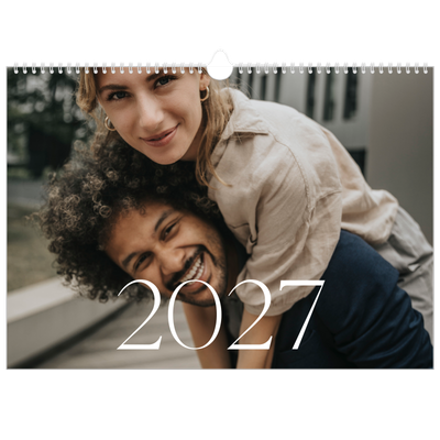 Calendário A3 Horizontal — Maior que a vida [capa]