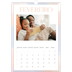 Calendário A3 — Efeito de pincel [Fevereiro]