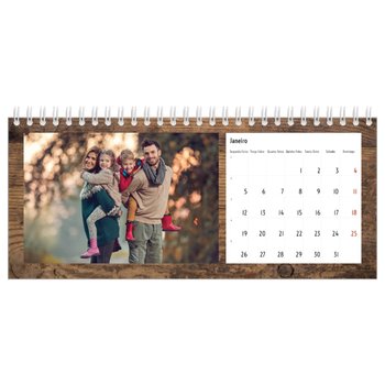Calendário de Fotografias de Mesa — Madeira