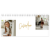 Calendários de mesa — Marcador dourado [capa]