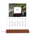 Calendário de mesa com suporte em madeira - vertical  — A história completa [capa]