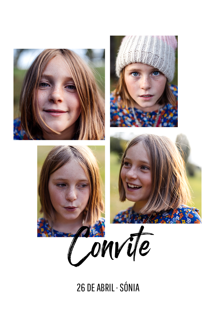 Convites — Isto sou eu