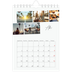Calendário A5 — Férias na cidade [Abril]