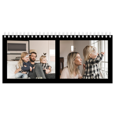 Calendários de mesa — Black margin [capa]