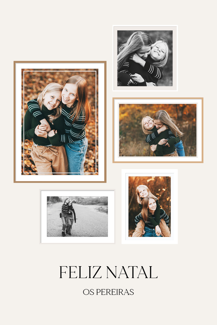 Cartões — Galeria de fotografias de parede