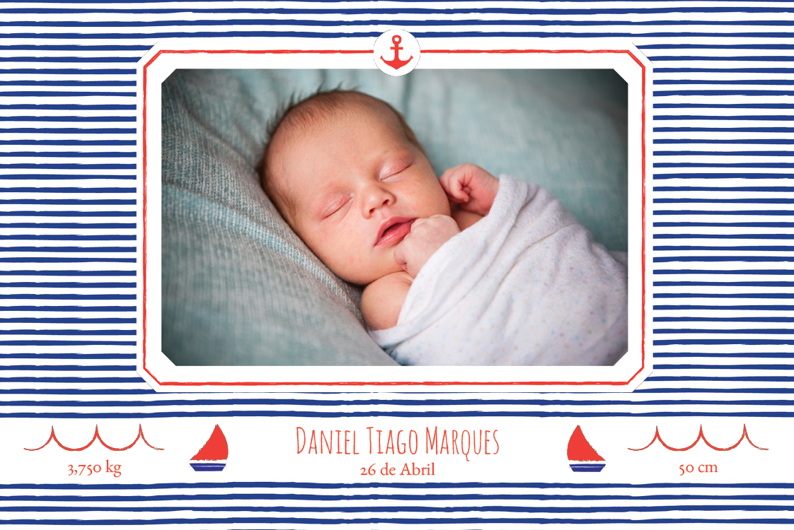 Convites — Pequeno marinheiro