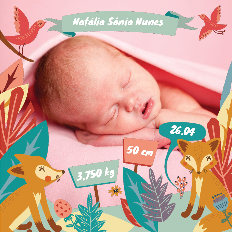 Convites — Árvore de madeira