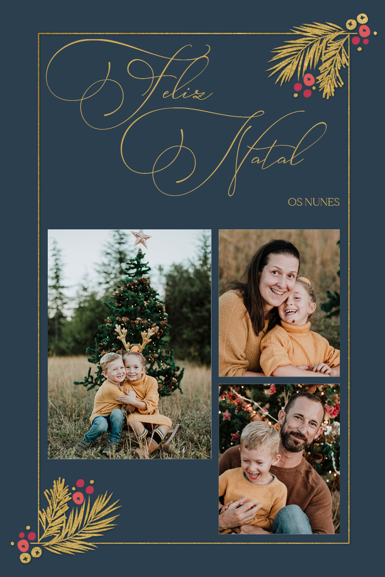 Cartões — Azul profundo