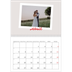 Calendário A4 duplo — Assinado a carmim [Abril]
