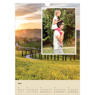 Calendário A3 — Quatro estações [capa]