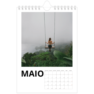 Calendário A5 — White space [capa]