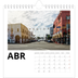 Calendário quadrado — White space [Abril]