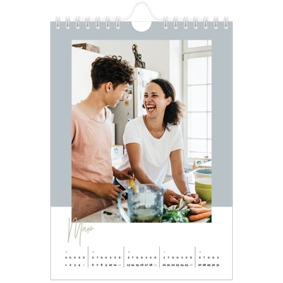 Calendário A5 — Molduras de terra [capa]