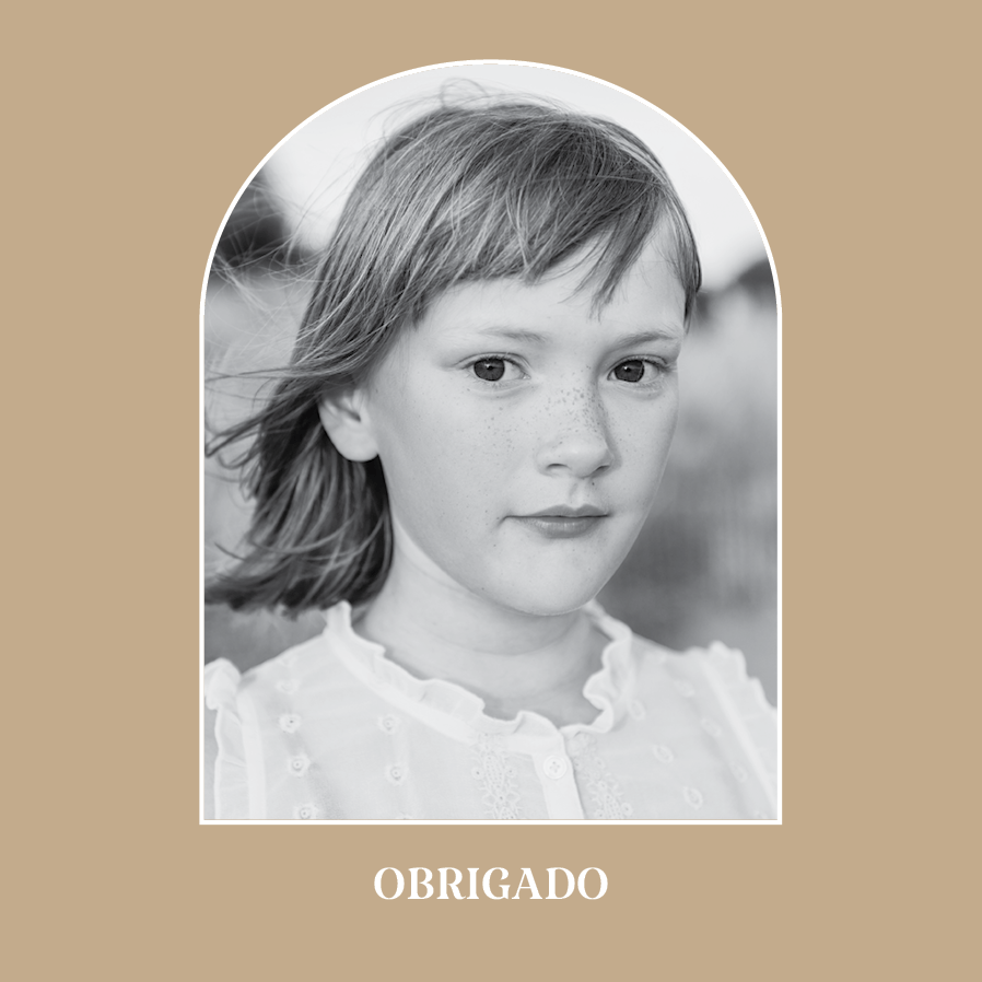 Cartões de agradecimento — Arco dourado