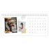 Calendários de mesa — Estilo de álbum de recortes [Março]