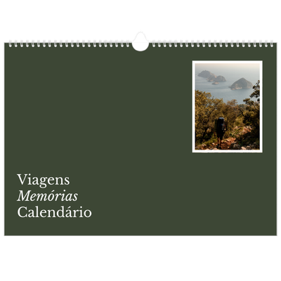 Calendário A3 Horizontal — Terra editorial [capa]