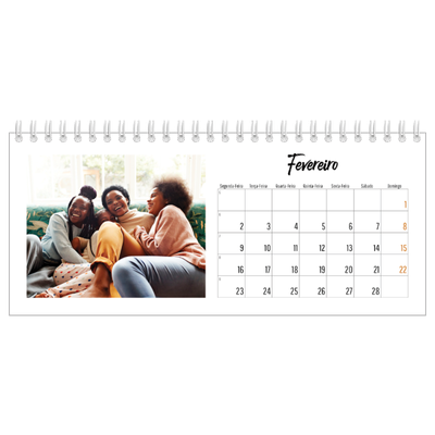 Calendários de mesa — Isto sou eu [Fevereiro]
