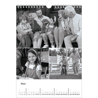 Calendário A5 — Foco [capa]