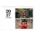 Calendário A4 horizontal — Serif e momentos [capa]