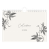 Calendário A5 horizontal — Tinta e hera [capa]