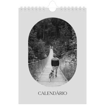 Calendário A5 — A estrada aberta [capa]