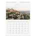 Calendário fotográfico A4 — Faixa de script dourada [Janeiro]