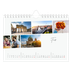 Calendário A5 horizontal — Férias na cidade [Fevereiro]